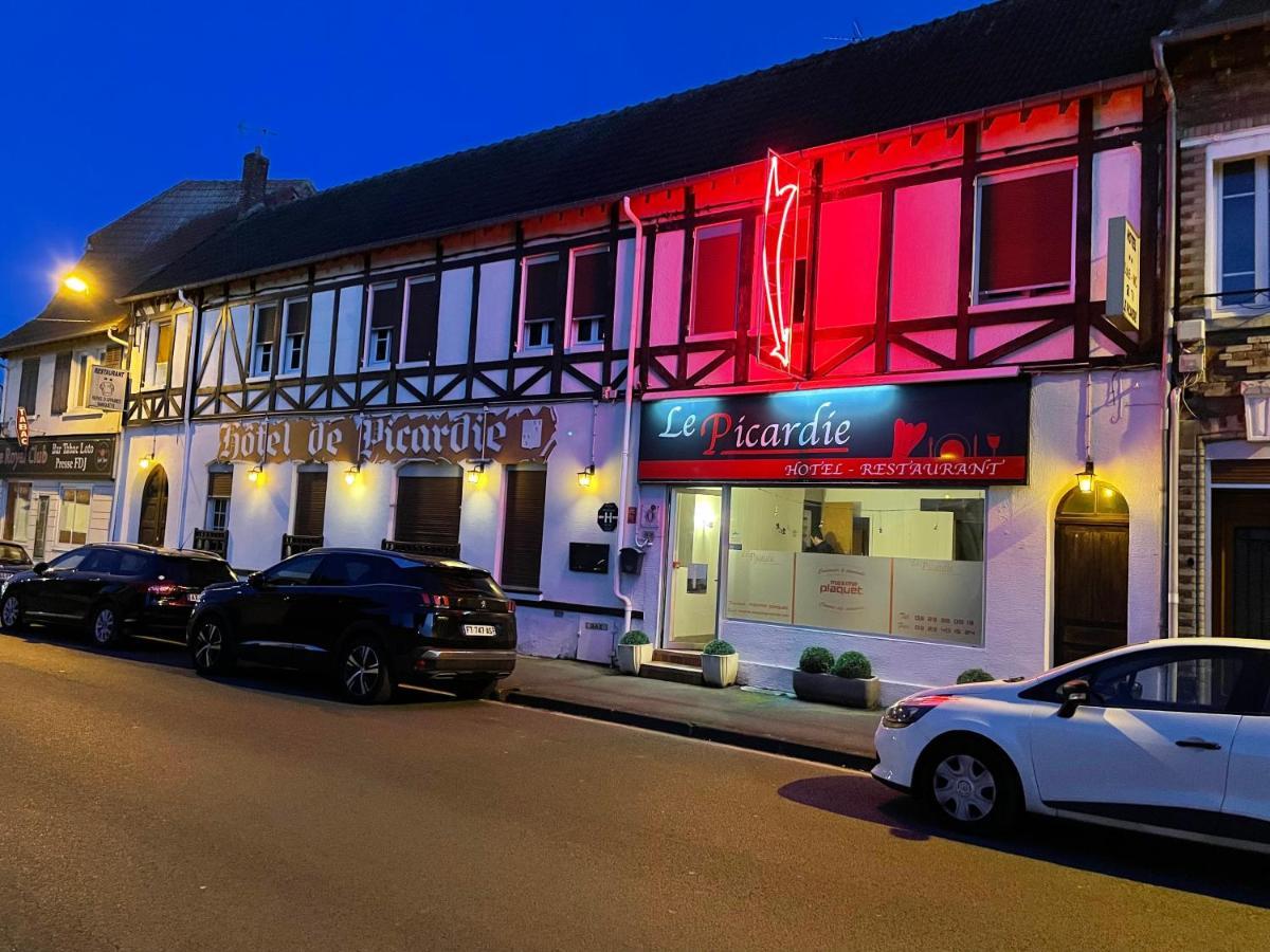 Hotel Restaurant Le Picardie Chauny Exterior foto